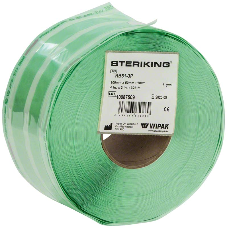 Sterilisationsrolle 100 m, 10 x 5 cm