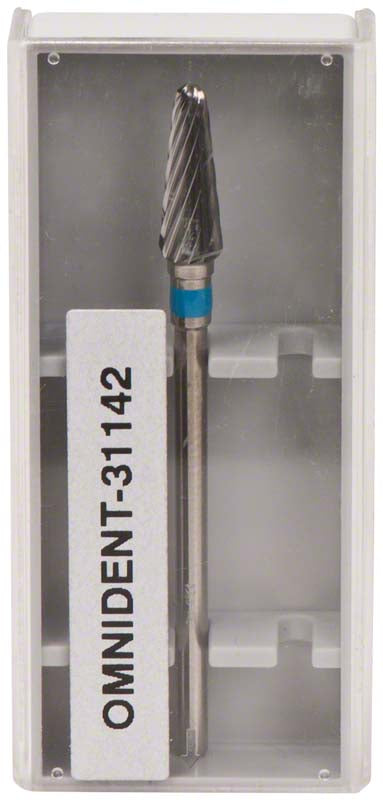 Omni Hartmetall Fräser, HP, einfachverzahnt, blau standard, Fig 194, 13 mm
