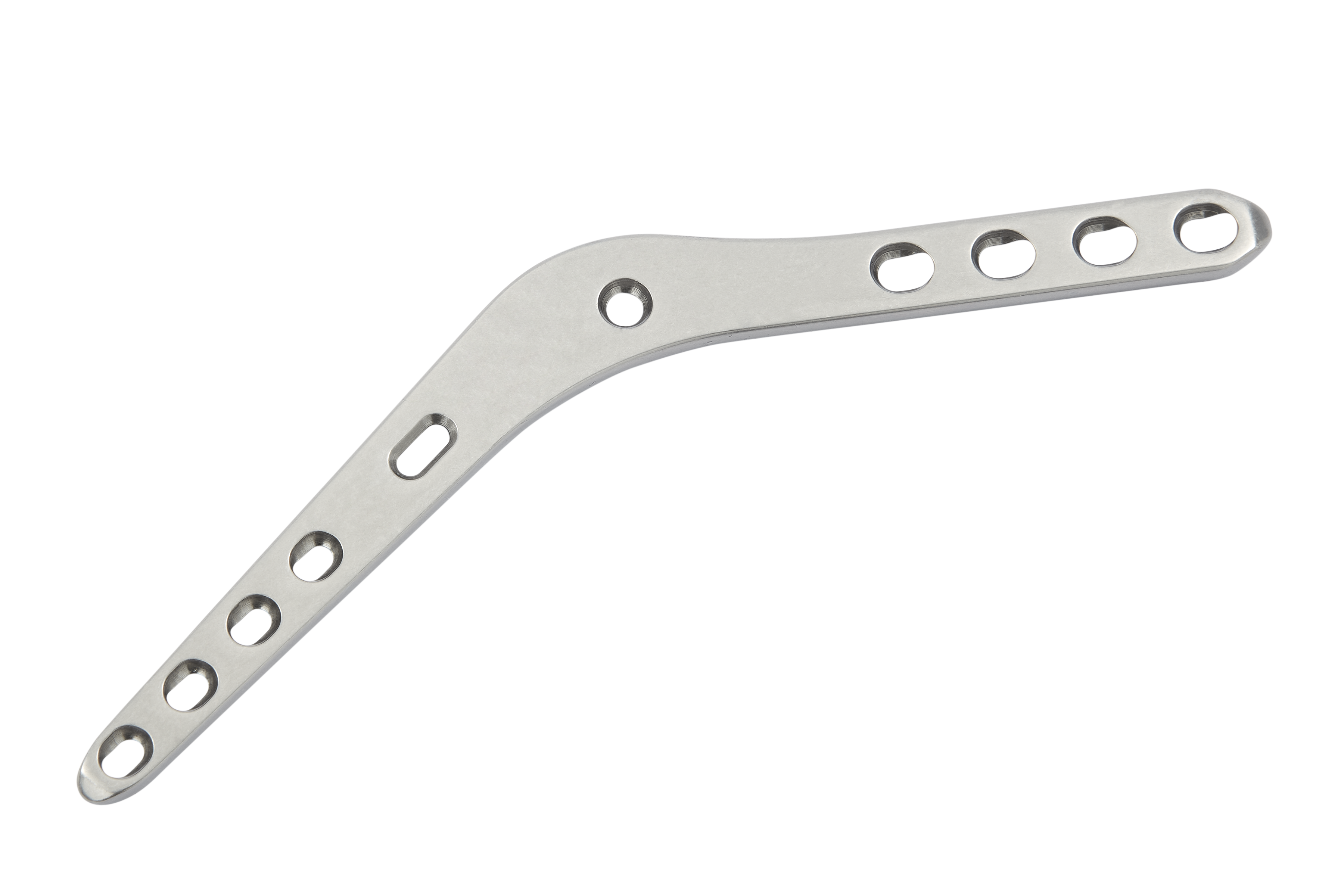 2,7/3,5 Pantarsale Arthrodese-Platte für Hund mit T4-Schlitz, links,Titan 152913-T4TI