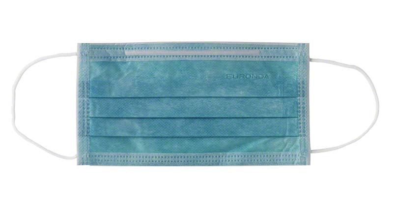 Monoart® Mund-Nasen-Schutz Protection 3, Gummizug, 50 Stk, lagunablau