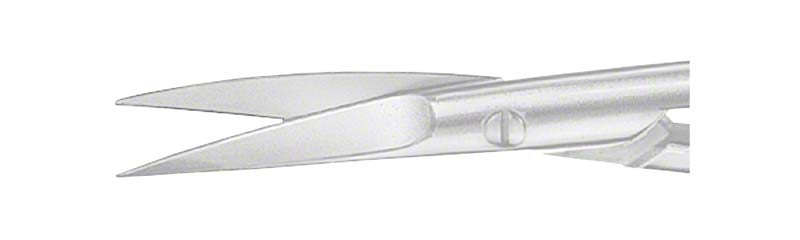 Feine Schere, gebogen, 11 cm