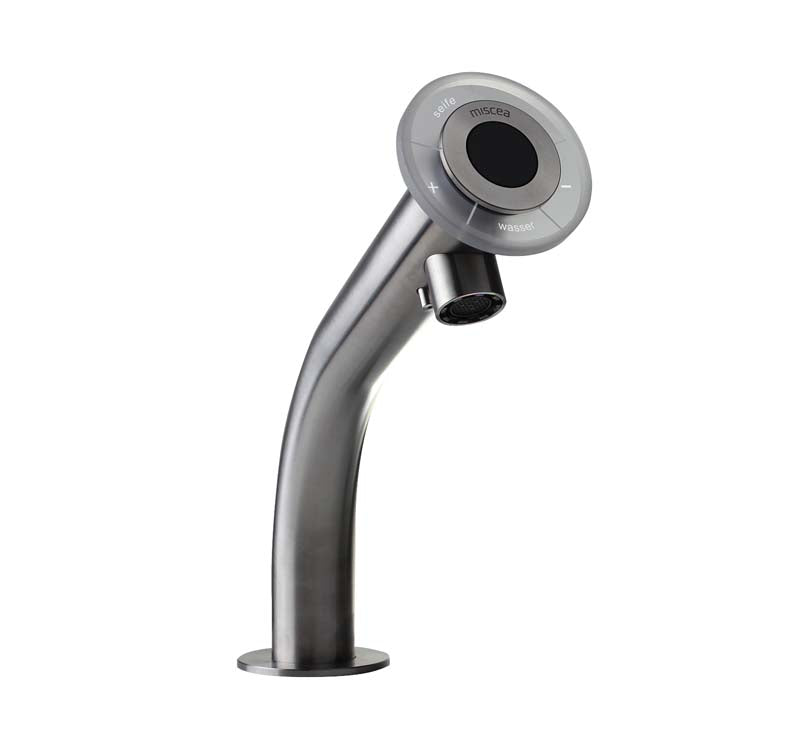 miscea CLASSIC Armatur Edelstahl, Wandauslauf, für Beutel