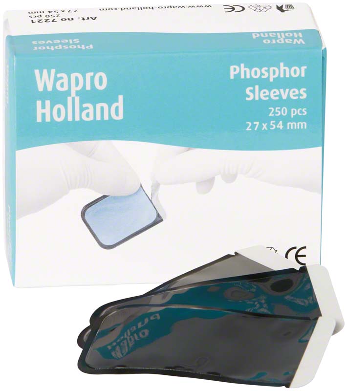 WAPRO Speicherfolienhülle, 250 Stk, 27 x 54 mm, Gr. 3