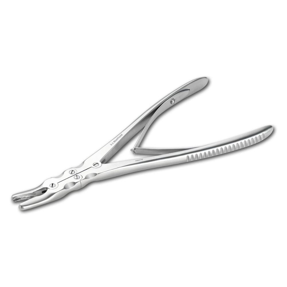Rongeur Ruskin, gebogen, übersetzt, 6mm Biss, 230mm (142270)