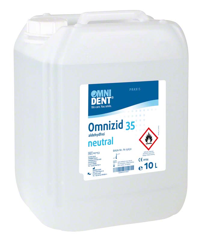 Omnizid 35, Schnelldesinfektion Flächen, 10 L Kanister, Neutral