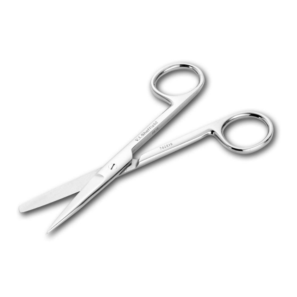 Verbandschere, spitz/stumpf, gerade, 125 mm lang (742810)