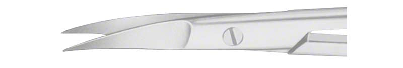 Feine Schere nach Kelly, gebogen, 17,5 cm