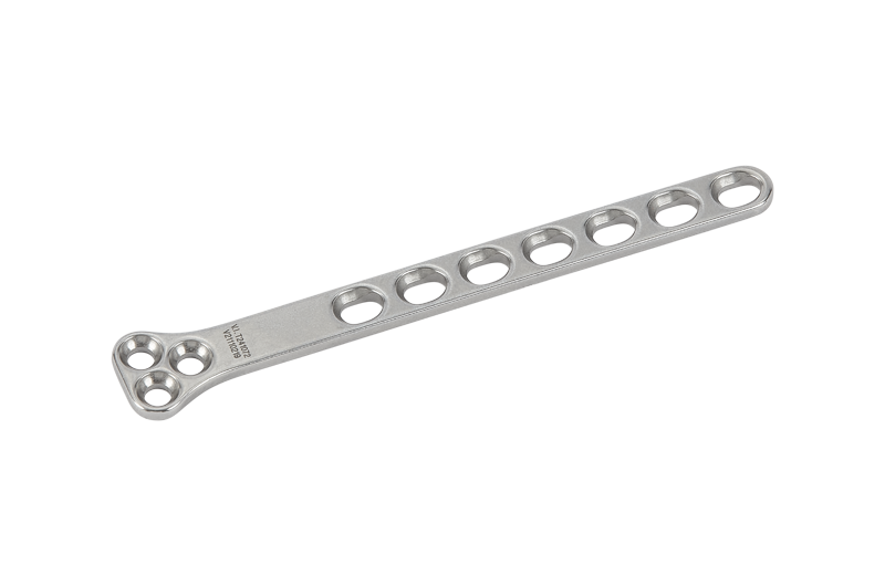 2,4 T-Platte 10 Loch 72mm lang (T241072)