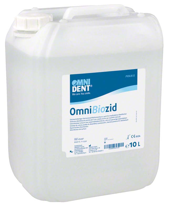 OmniBiozid, alkoholfreie Flächendesinfektion, 10 L Kanister