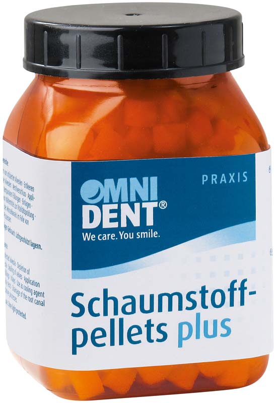 Schaumstoffpellets plus, unsteril, 500 Stk, 6x8 mm