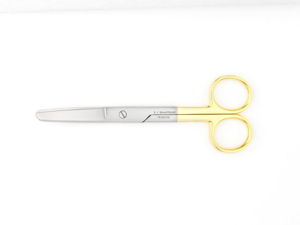 Verbandschere, stumpf/stumpf, gebogen, Griff bunt, 125 mm (742622RB)
