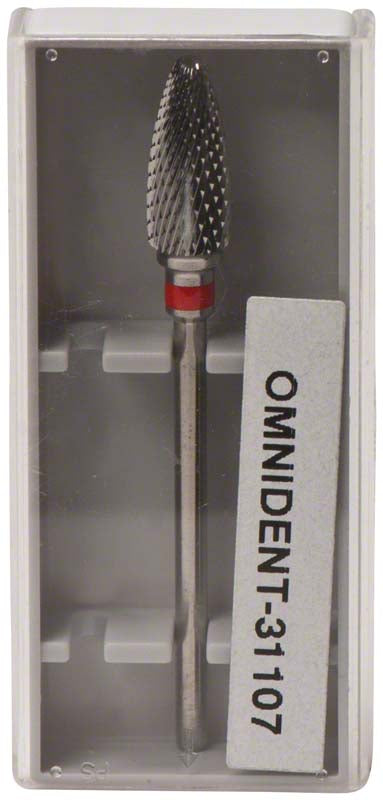 Omni Hartmetall Fräser, HP, kreuzverzahnt, rot fein, Fig 274, 14 mm
