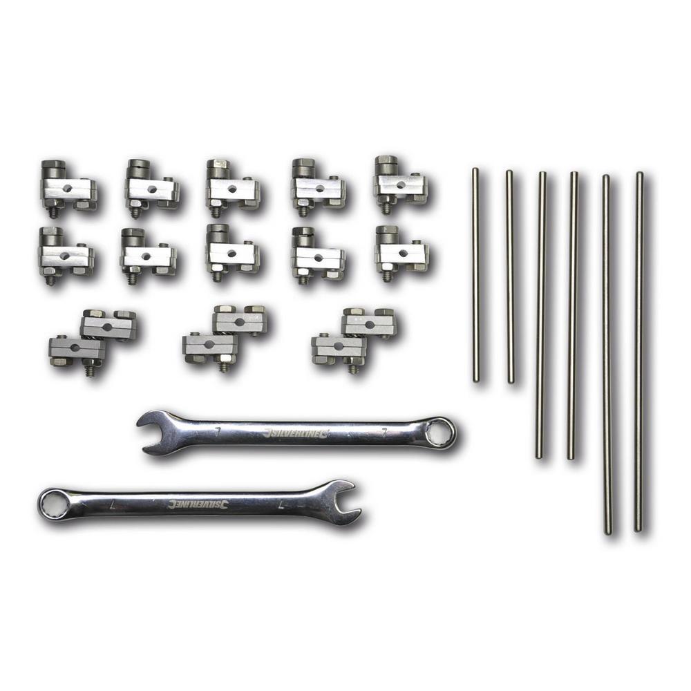 SF Starter-Set/Mini, mit Verbindungsstangen, Edelstahl (0017601SS)