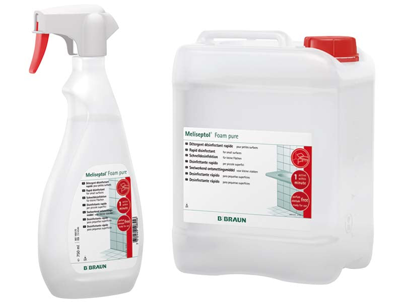 Meliseptol® Foam pure Flächendesinfektion, 750 ml Sprühflasche
