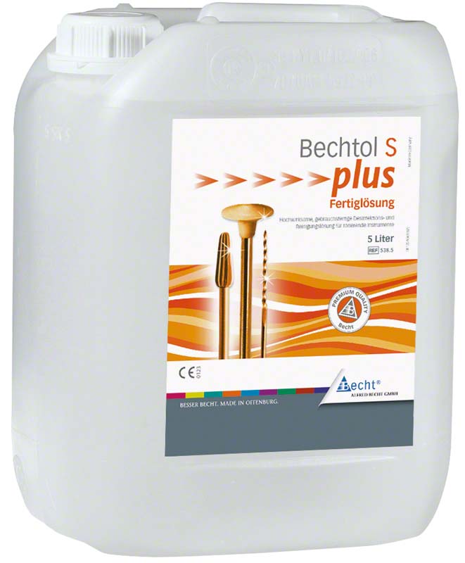 Bechtol S plus Bohrer Reinigung Desinfektion, 5 L Kanister