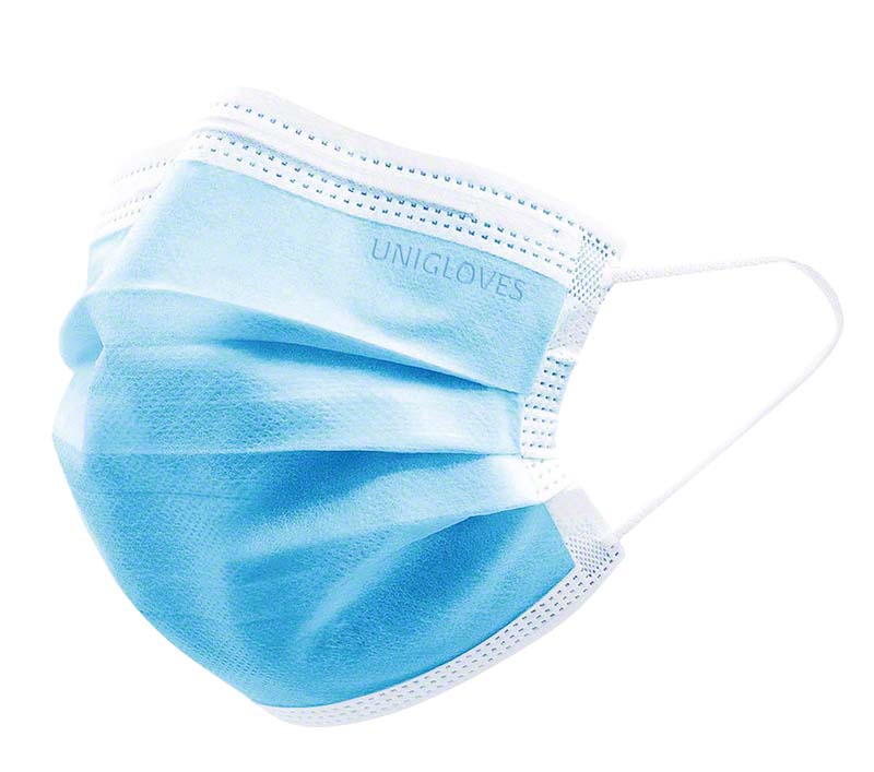 PROFIL PLUS OP Mund Nasen Schutz, Gummizug, 50 Stk, blau
