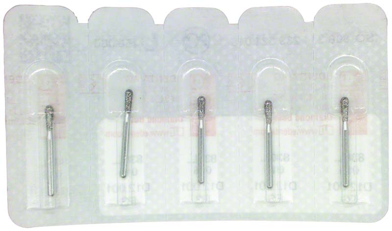Omni Diamanten 808L für Turbine, 19 mm, standard, Birne lang ISO 016