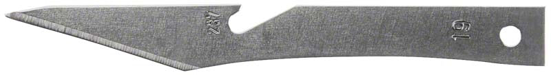 Skapellklingen, Fig. 19, 50 Stk steril, für Griff Nr. 3