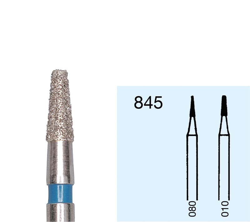 Omni Diamanten 845 für FG, 19 mm, standard, Konus Kante scharf ISO 010
