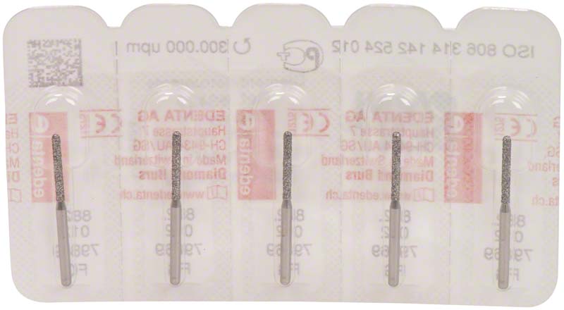 Omni Diamanten 882 für FG, 19 mm, standard, Zylinder rund ISO 012
