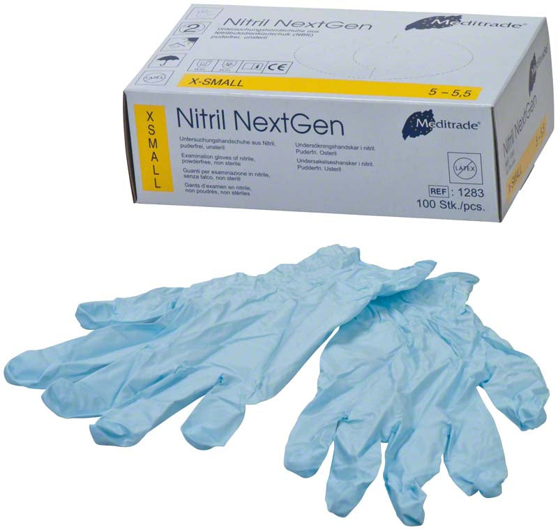 Nitril® NextGen® Nitril Untersuchungshandschuhe, puderfrei, 100 Stk, XS