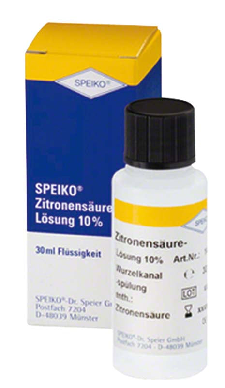 SPEIKO® Zitronensäure-Lösung 10%, 30 ml Flasche