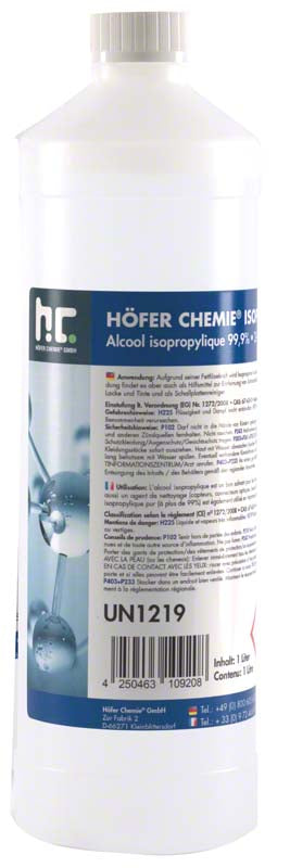 Isopropanol 99,9%, 1 L Flasche