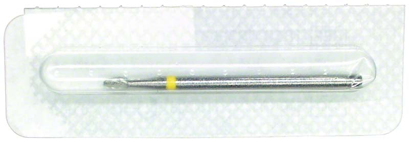 Omni Hartmetall Fräser, HP, kreuzverzahnt, gelb supefein, Fig 277, 4 mm