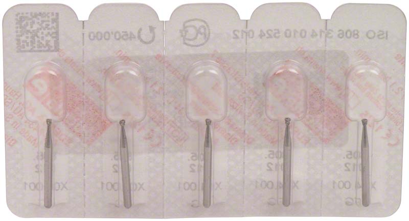 Omni Diamanten 805 für Turbine, 19 mm, standard, umgekehrter Kegel ISO 012