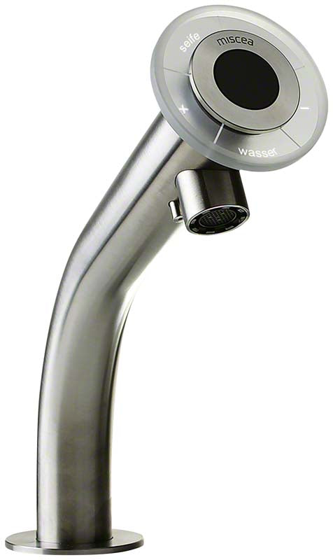 miscea CLASSIC Armatur Edelstahl, Tischauslauf, für Beutel