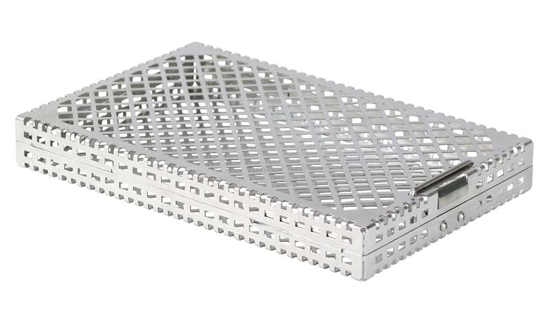 Steri-Wash-Tray Instrumenten Tray, 17,6 x 27,3 x 3,4 cm, ohne Silikoneilage