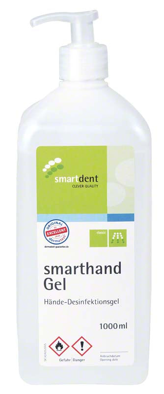 smarthand Gel Händedesinfektion 1 L Pumpflasche