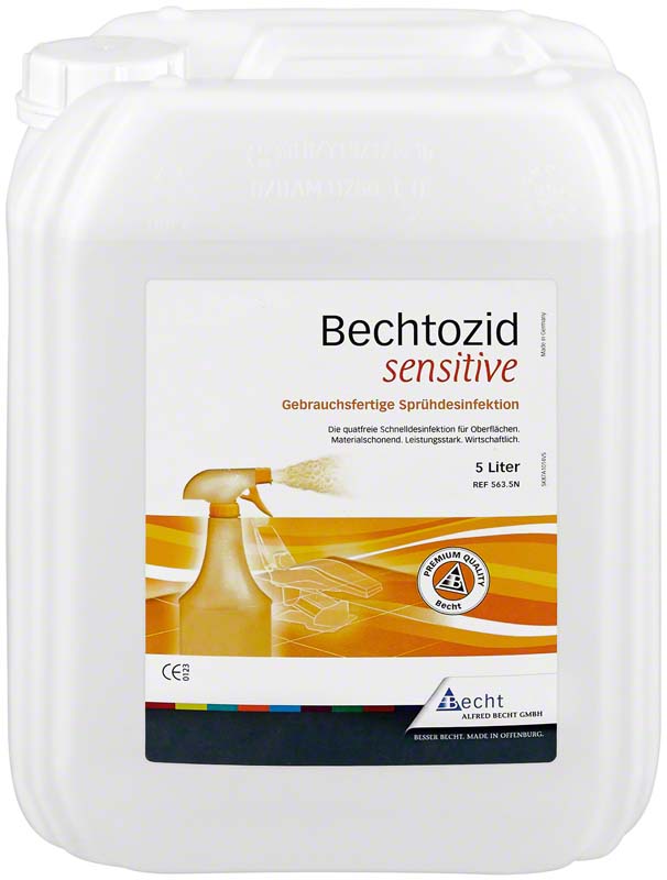 Bechtozid Sensitive Flächendesinfektion, 5 Liter Kansiter, neutral