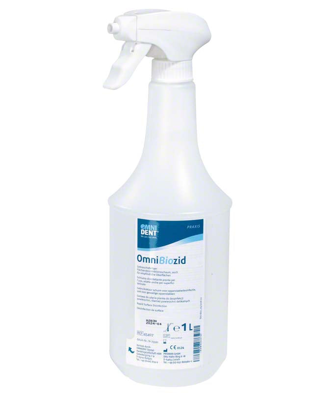 OmniBiozid, alkoholfreie Flächendesinfektion, 1 L Sprühflasche