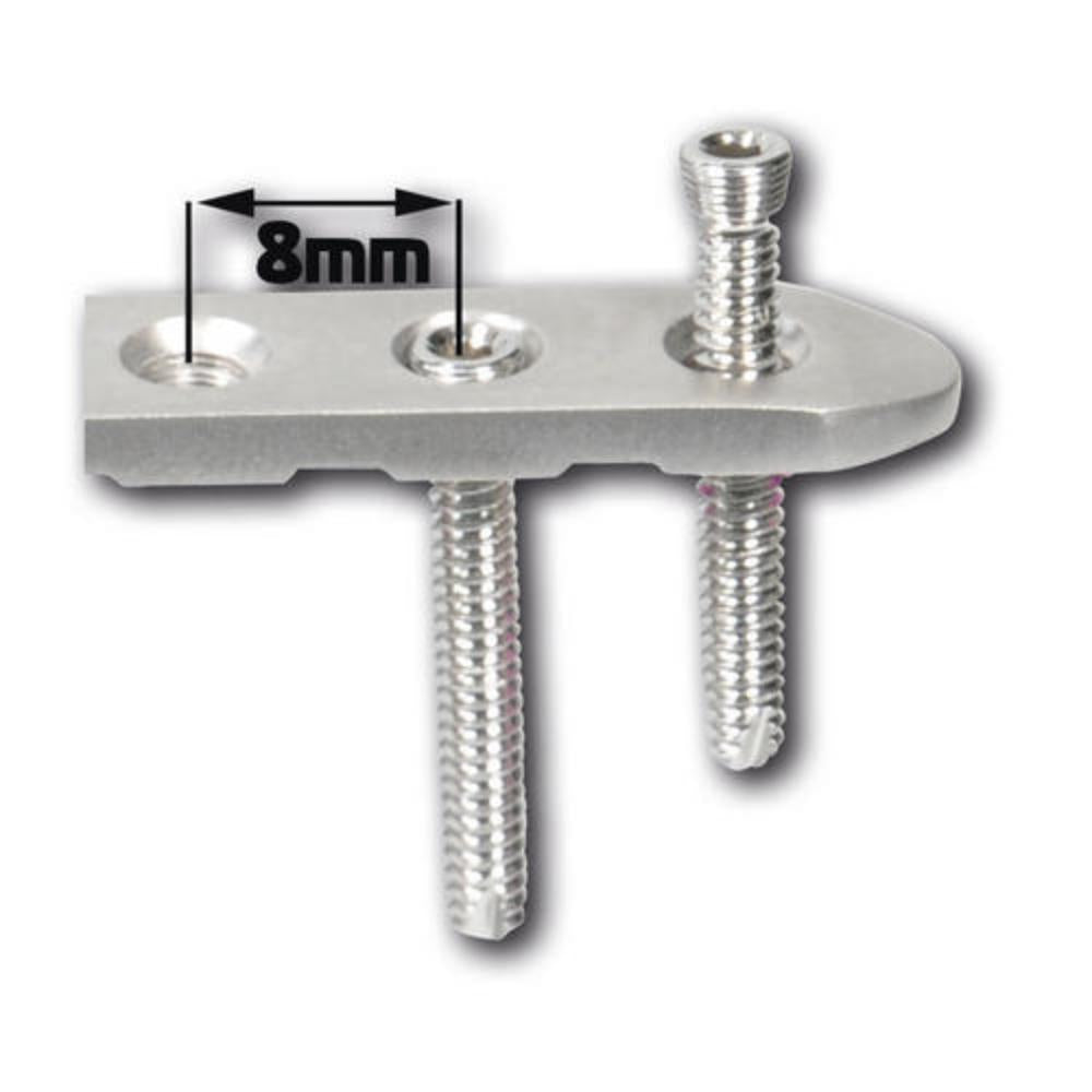 2,7 Locking-Platte, 16 Loch, 130mm lang LPSH2716130