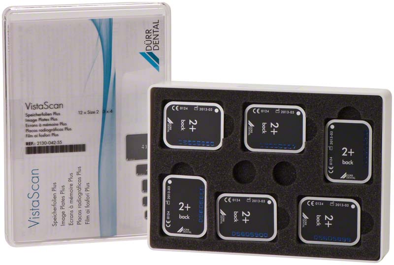 Dental Speicherfolie, 3 x 4 cm, Größe 2, 12 Stk