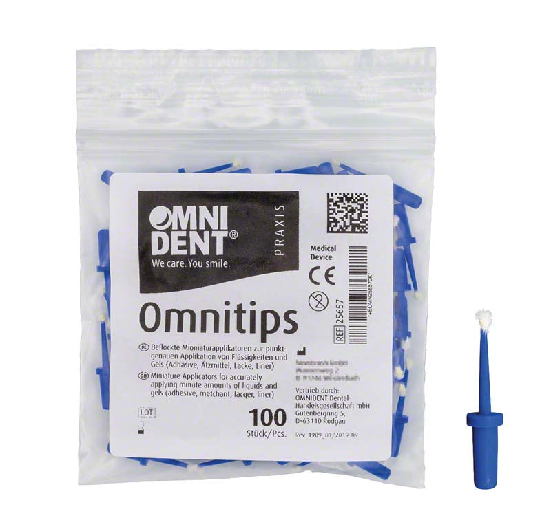 Omnitips, 100 Stk, blau