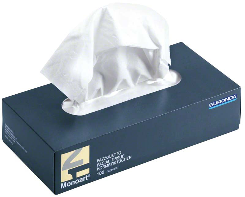 Monoart® Kosmetiktücher, Spenderbox 100 Stk