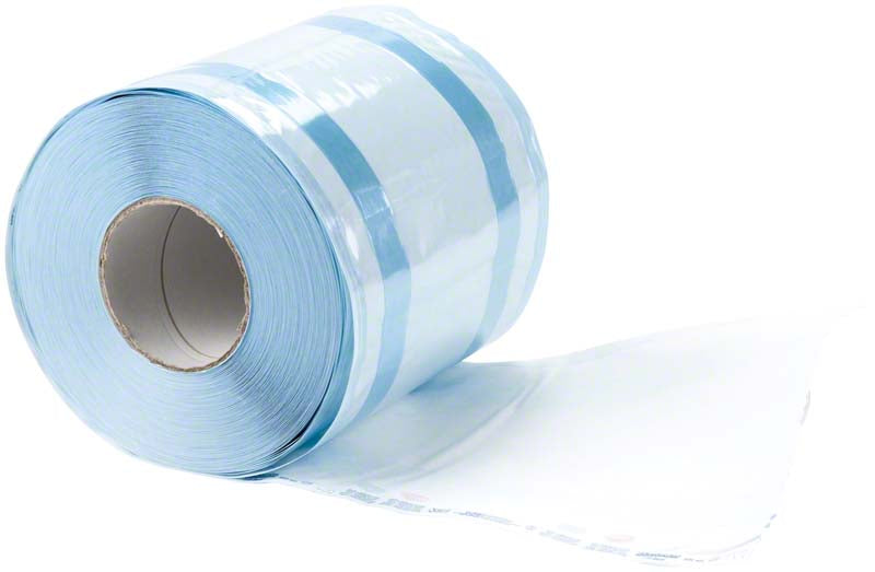 EUROsteril® Beutel Rolle für Sterilisationsgut, 200 m, 20 x 5 cm, mit Seitenfalte