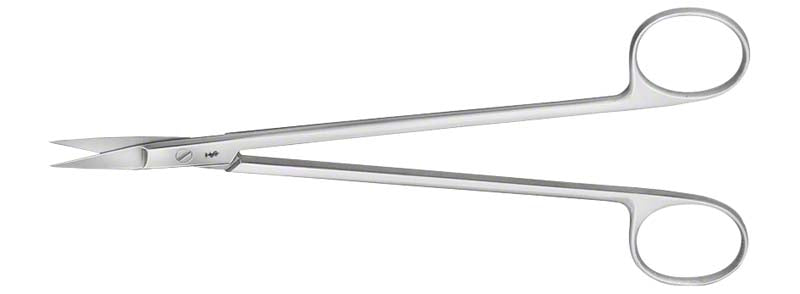 Feine Schere nach Kelly, gebogen, 17,5 cm