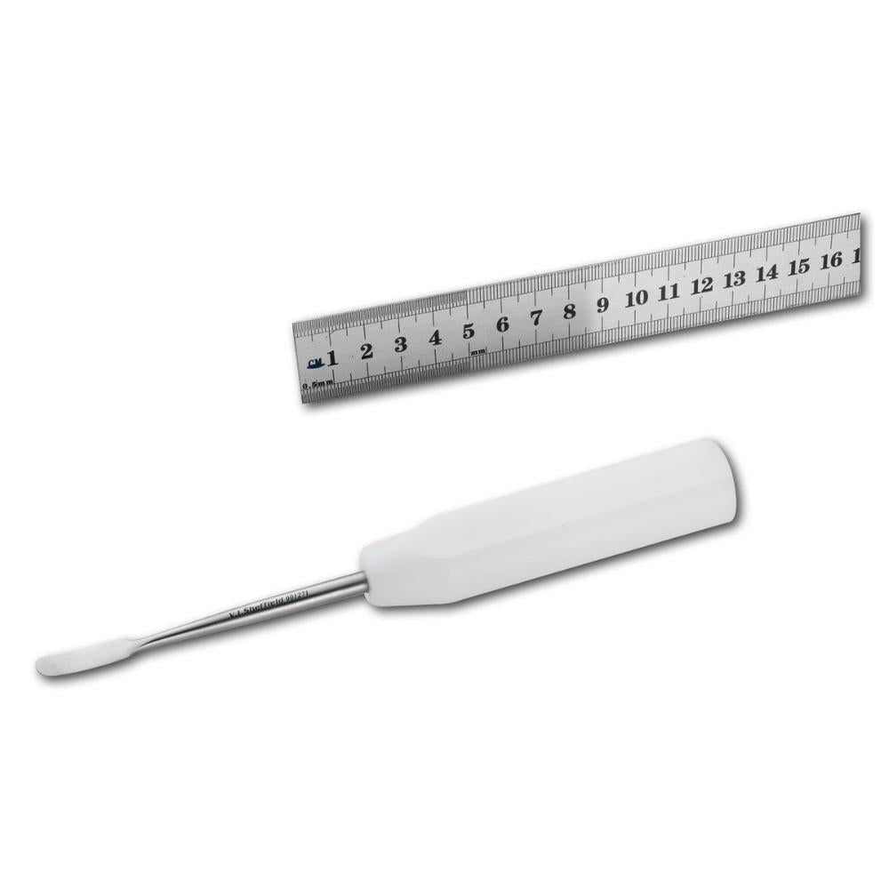 Periosthebel (AO) Fasergriff 6 mm, gebogen, 180 mm, 001271