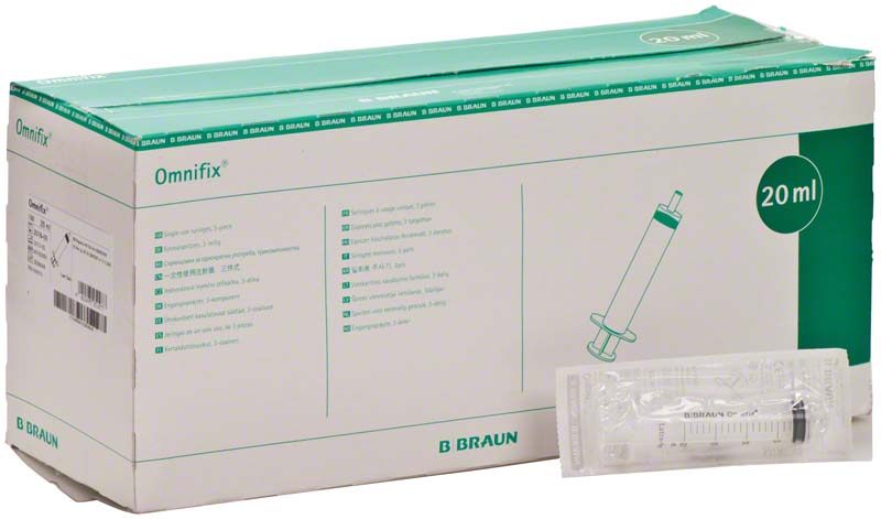 Omnifix® Solo Luer Einmalspritze 20 ml, 100 Stk