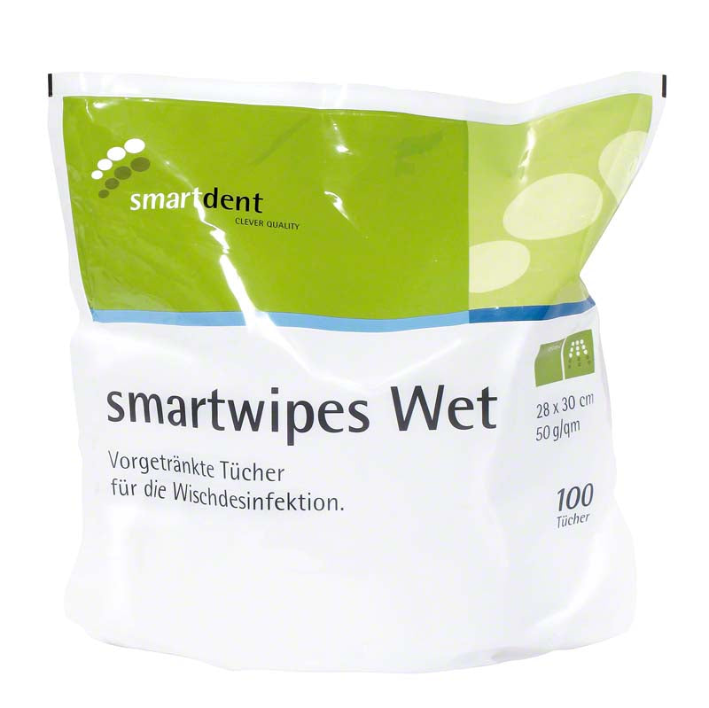 smartwipes Wet Flächendesinfektionstücher Refill 100 Stk, 28x30 cm, neutral