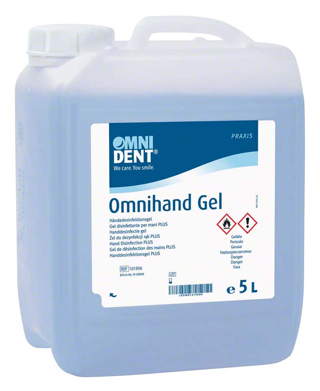 Omnihand Gel alkoholische Händedesinfektion 250 ml Pumpflasche