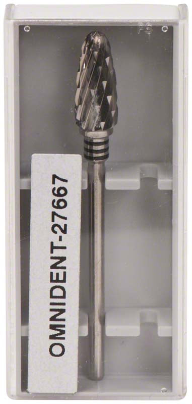 Omni Hartmetall Fräser, HP, kreuzverzahnt, schwarz mittel, Fig 274, 14 mm