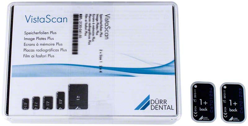 Dental Speicherfolie, 2 x 4 cm, Größe 1, 2 Stk