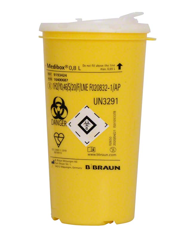 Medibox® Kanülensammler 0,8 L