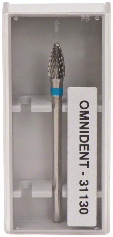 Omni Hartmetall Fräser, HP, kreuzverzahnt, blau, Fig 257, 9 mm