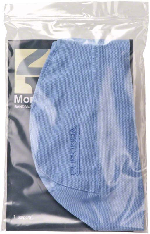 Monoart® Bandana OP Haube Stoff, 1 Stk, hellblau