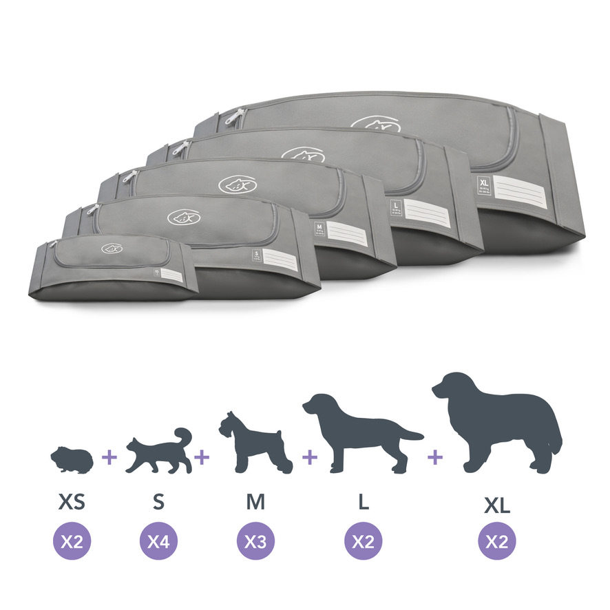 Euthabag® Body Bag für Tiere, Starter Pack (ETHGSP)